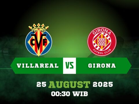Prediksi Bola Villarreal vs Girona 25 Agustus 2025 – Prediksibolamaster