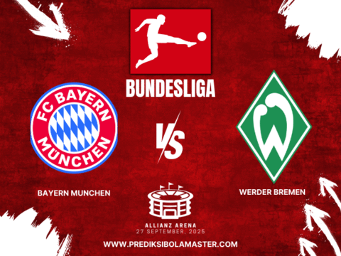 Prediksi Bola Bayern Munchen vs Werder Bremen 27 September 2025 – prediksibolamaster