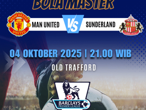 Prediksi Bola Manchester United vs Sunderland 04 Oktober 2025 – prediksibolamaster