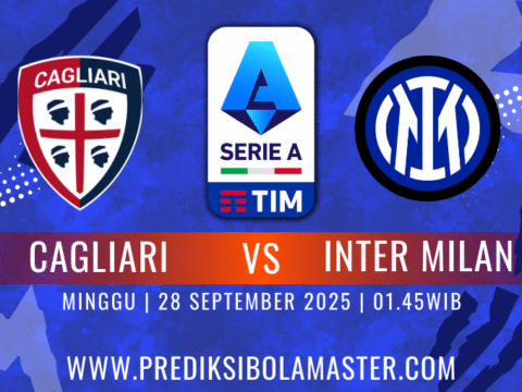 Prediksi Bola Cagliari vs Inter Milan 28 September 2025 – prediksibolamaster