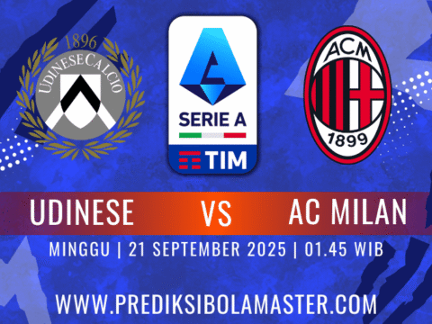 Prediksi Bola master Udinese vs AC Milan 21 September 2025