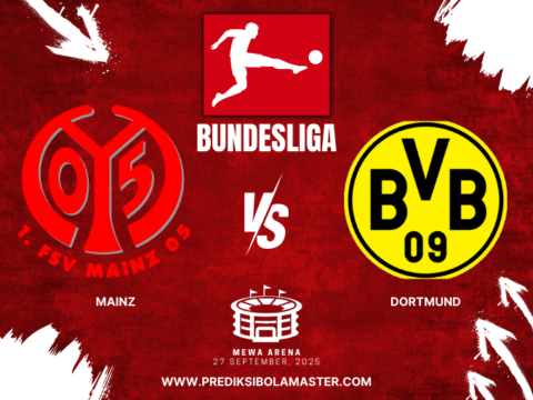 Prediksi Bola Mainz 05 vs Borussia Dortmund 27 September 2025 – prediksibolamaster