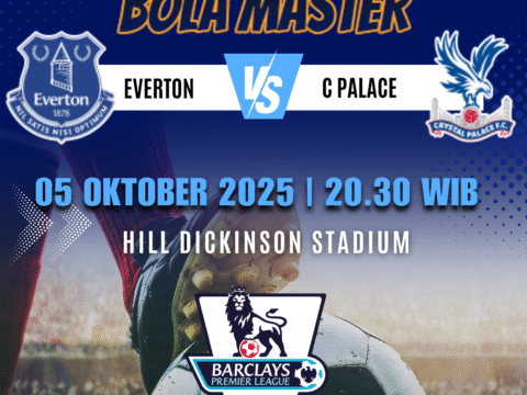 Prediksi Bola Everton vs Crystal Palace 05 Oktober 2025