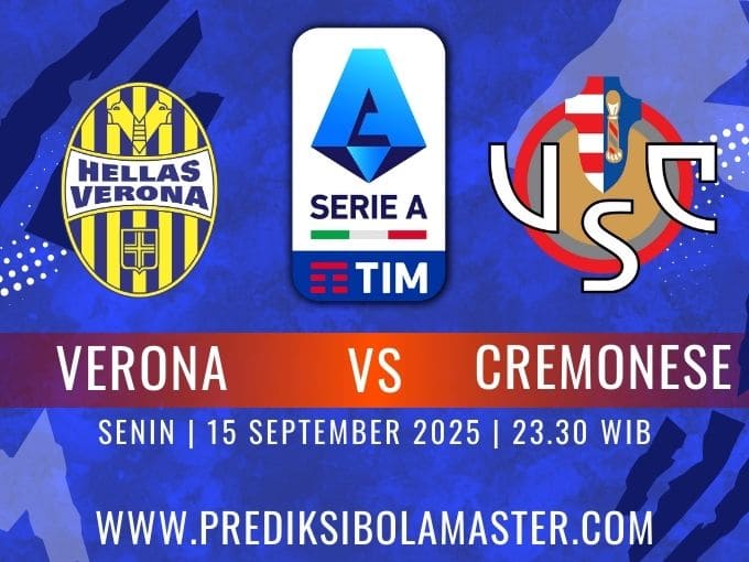Prediksi Bola Verona vs Cremonese 15 September 2025