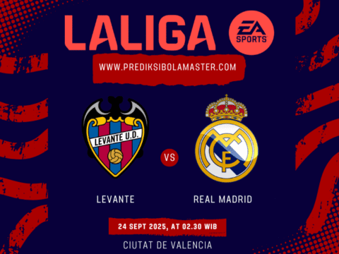 Prediksi Bola Levante vs Real Madrid 24 September 2025 – prediksibolamaster