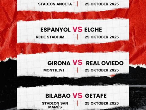 Jadwal Lengkap La Liga Pekan ke-10: Pertarungan Panas dari Real Madrid vs Barcelona Hingga Real Betis vs Atletico Madrid – prediksibolamaster