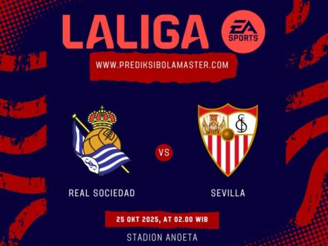 Prediksi Bola Real Sociedad vs Sevilla 25 Oktober 2025 – prediksibolamaster
