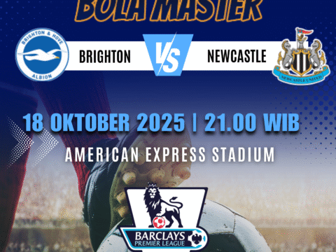 Prediksi Bola Brighton vs Newcastle 18 Oktober 2025 – Analisis Akurat dari prediksibolamaster