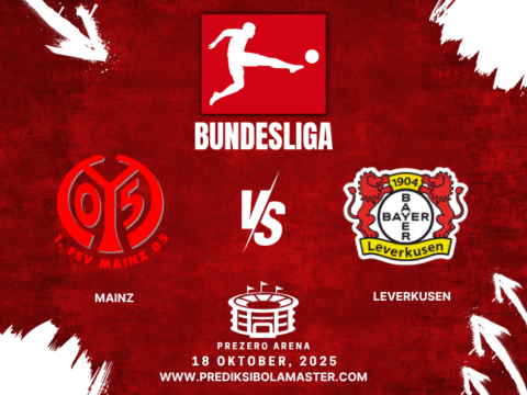 Prediksi Bola Mainz vs Leverkusen 18 Oktober 2025 – prediksibolamaster