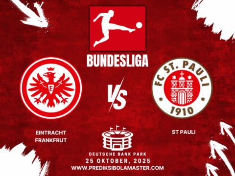 Prediksi Bola Eintracht Frankfurt vs St. Pauli 25 Oktober 2025 – prediksibolamaster