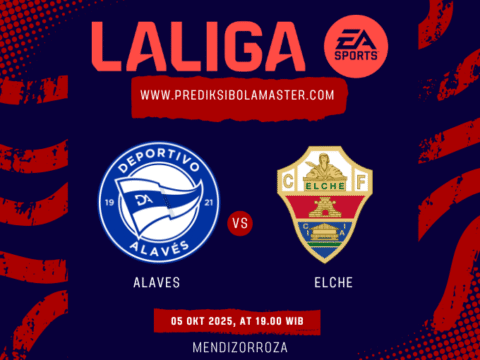 Prediksi Bola Alaves vs Elche 5 Oktober 2025 – prediksibolamaster