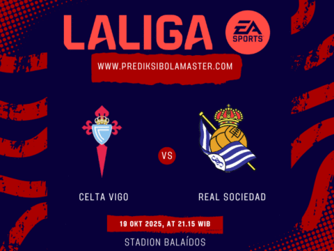 Prediksi Bola Celta Vigo vs Real Sociedad 19 Oktober 2025 – prediksibolamaster