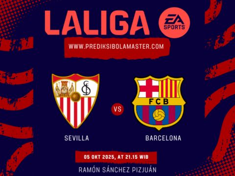 Prediksi Bola Sevilla vs Barcelona 5 Oktober 2025 – prediksibolamaster