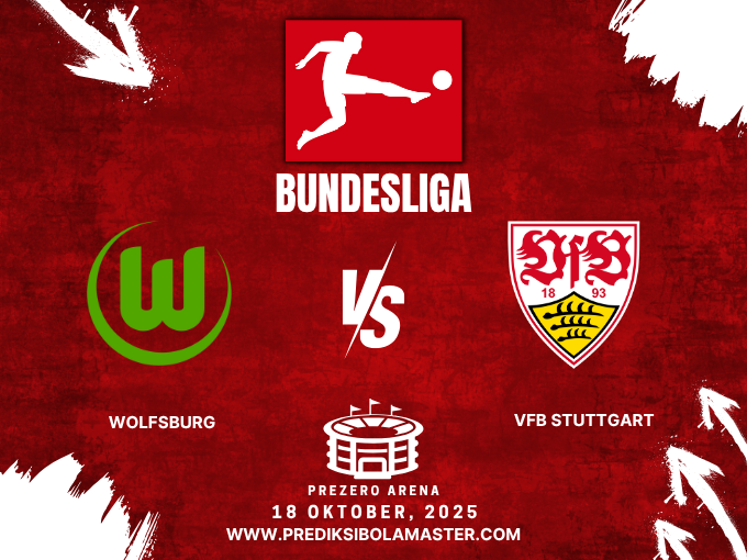 Prediksi Bola Wolfsburg vs VfB Stuttgart 18 Oktober 2025 – prediksibolamaster