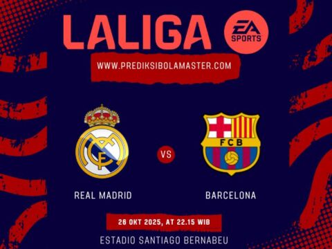Prediksi Bola Real Madrid vs Barcelona 26 Oktober 2025 – prediksibolamaster