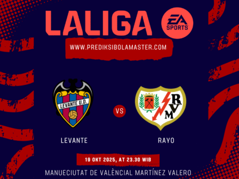 Prediksi Bola Levante vs Rayo Vallecano 19 Oktober 2025 – prediksibolamaster