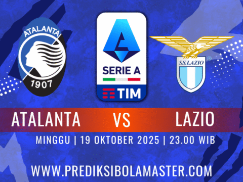 Prediksi Bola ATALANTA vs LAZIO 19 Oktober 2025 – prediksibolamaster