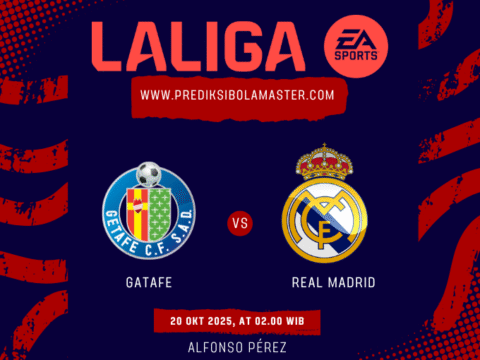 Prediksi Bola Getafe vs Real Madrid 20 Oktober 2025 – prediksibolamaster