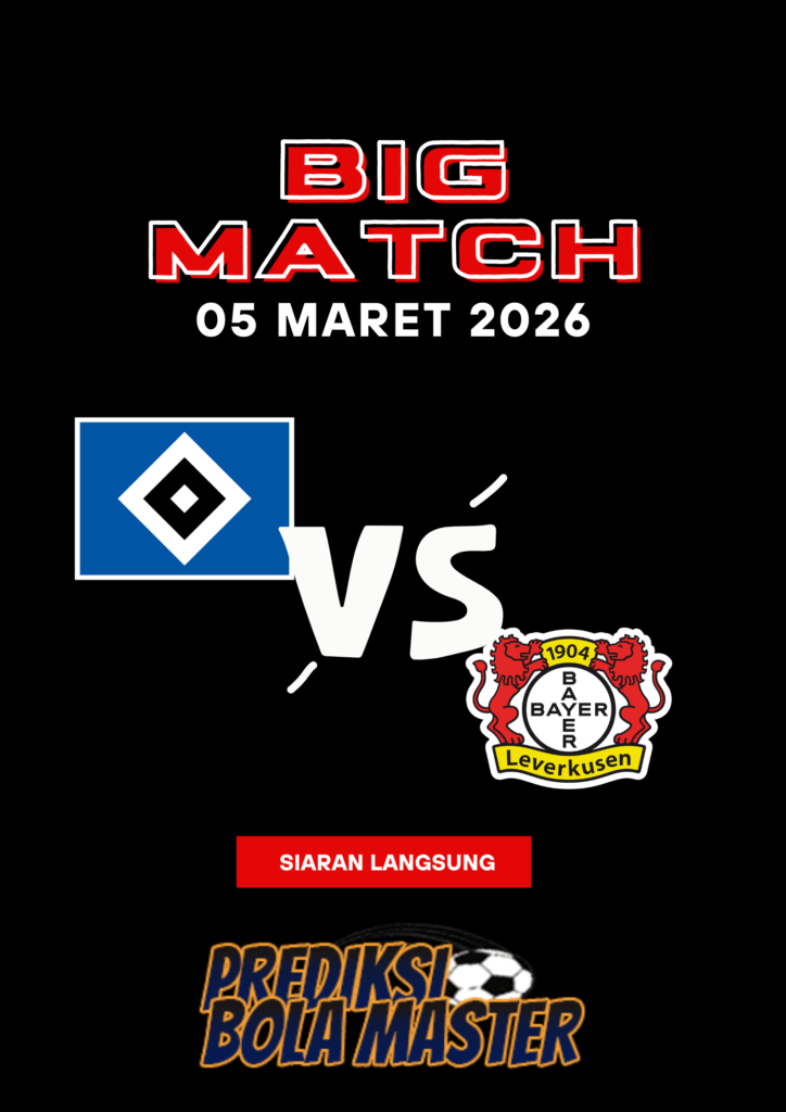 Prediksi Bola Hamburger SV vs Leverkusen 05 Maret 2026