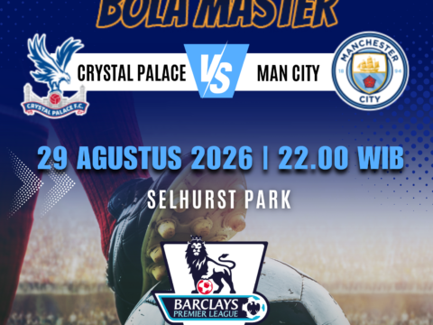Prediksi Bola Crystal Palace vs Man City 29 Agustus 2026