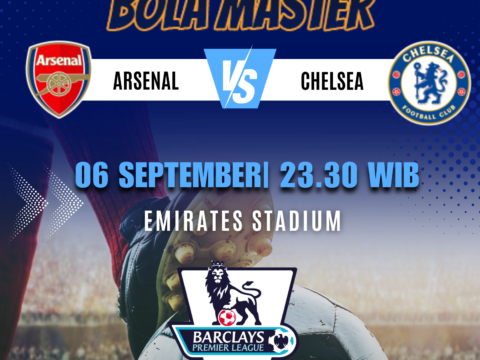 Prediksi Arsenal vs Chelsea 06 September 2026