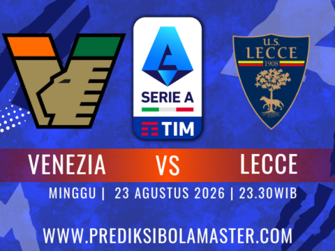 Prediksi Venezia vs Lecce 23 Agustus 2026