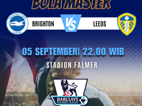 Prediksi Brighton vs Leeds 05 September 2026