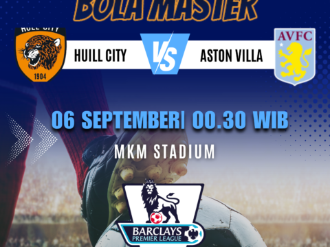 Prediksi Hull City vs Aston Villa 06 September 2026
