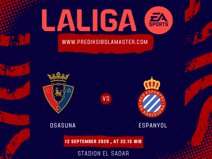 Prediksi Osasuna vs Espanyol 12 September 2026