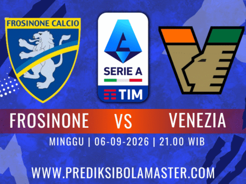Prediksi Frosinone vs Venezia 06 September 2026
